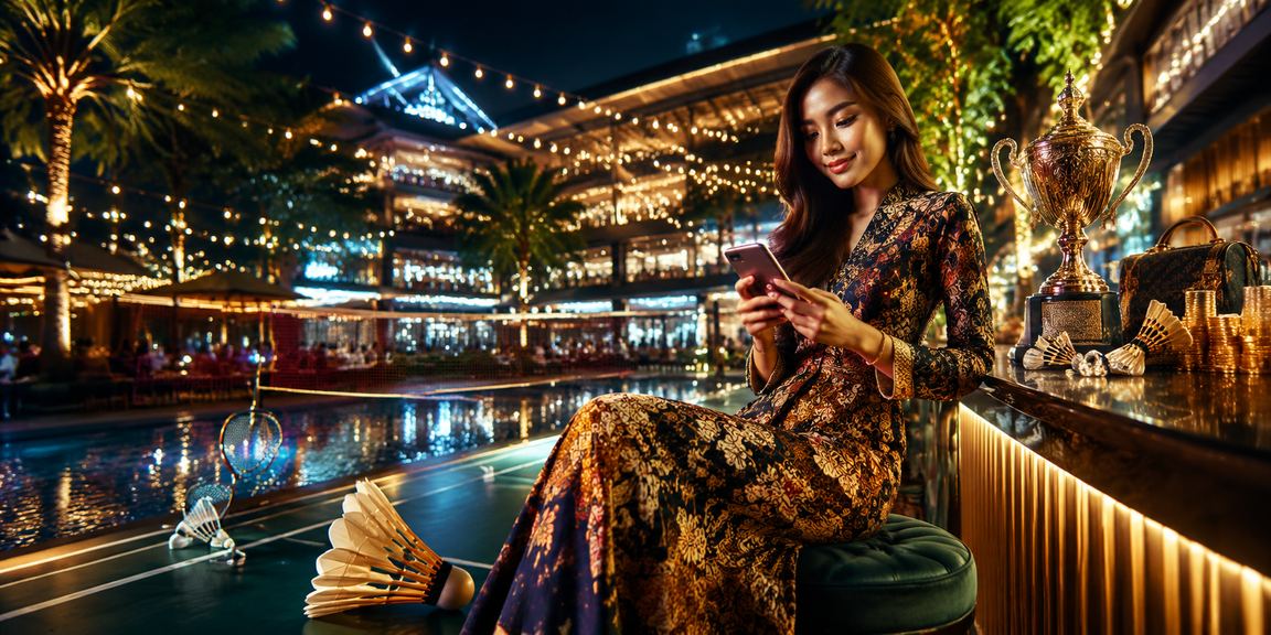 Kasino mudah alih bergaya batik Johor Bahru menggambarkan pengalaman hiburan dalam talian 4d888